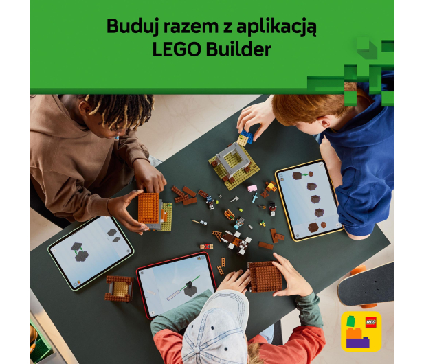 LEGO Minecraft 21278 Kryjówka rozbójników i dewastatorów - 1331614 - zdjęcie 8